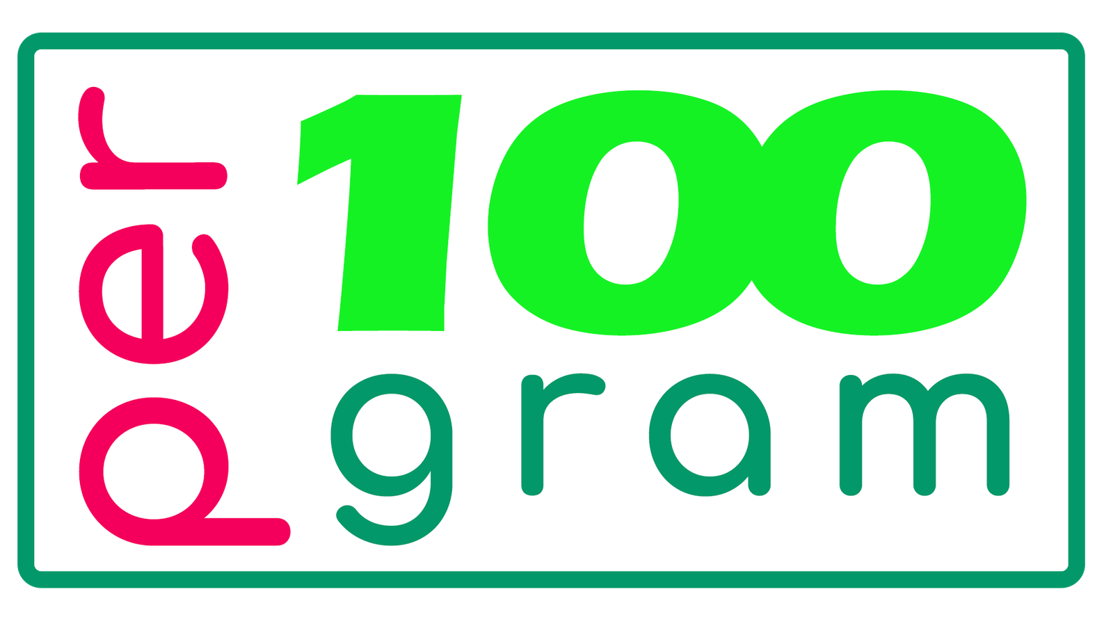 Per 100 gram Logo